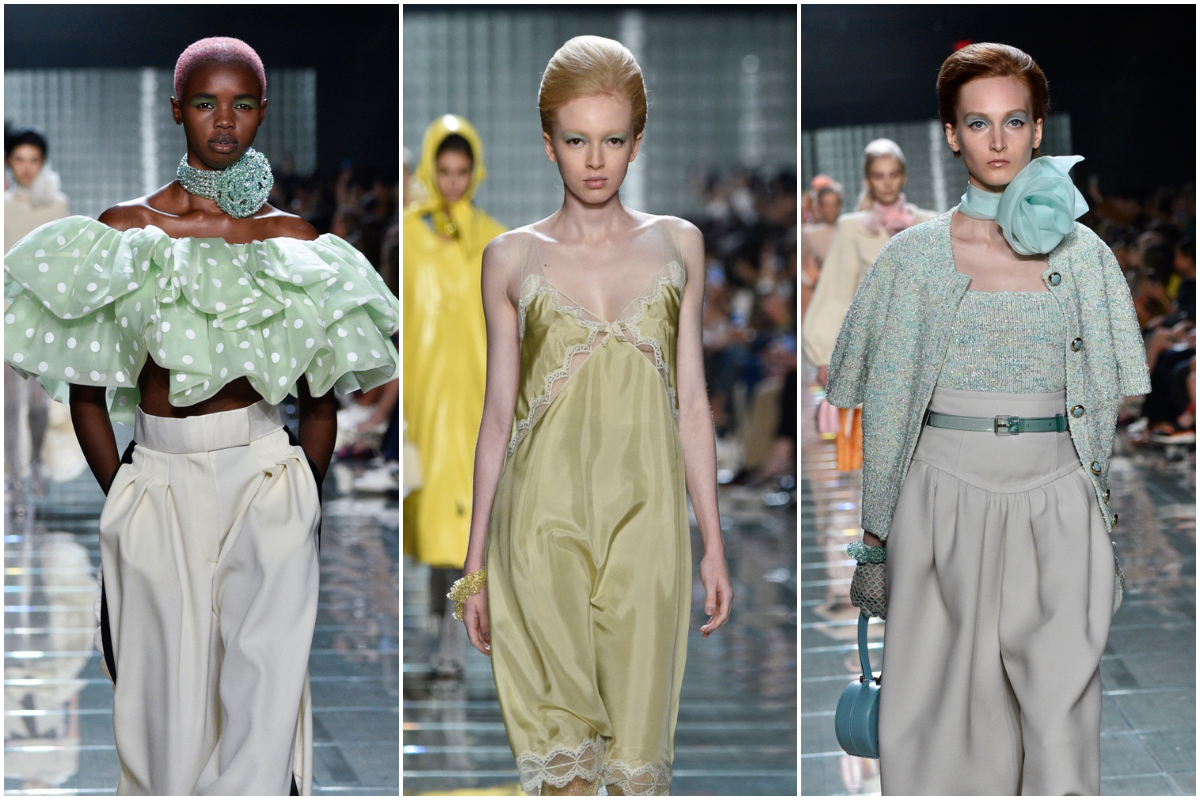 Colour radar: pistachio green